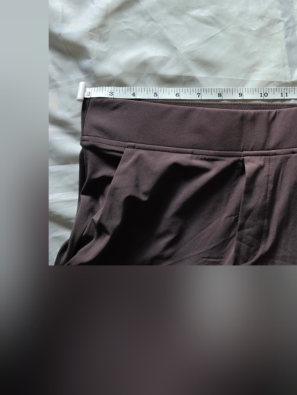 NWT Athleta Purple Casual Pants Pockets Women’s Size 6 - Picture 4 of 8